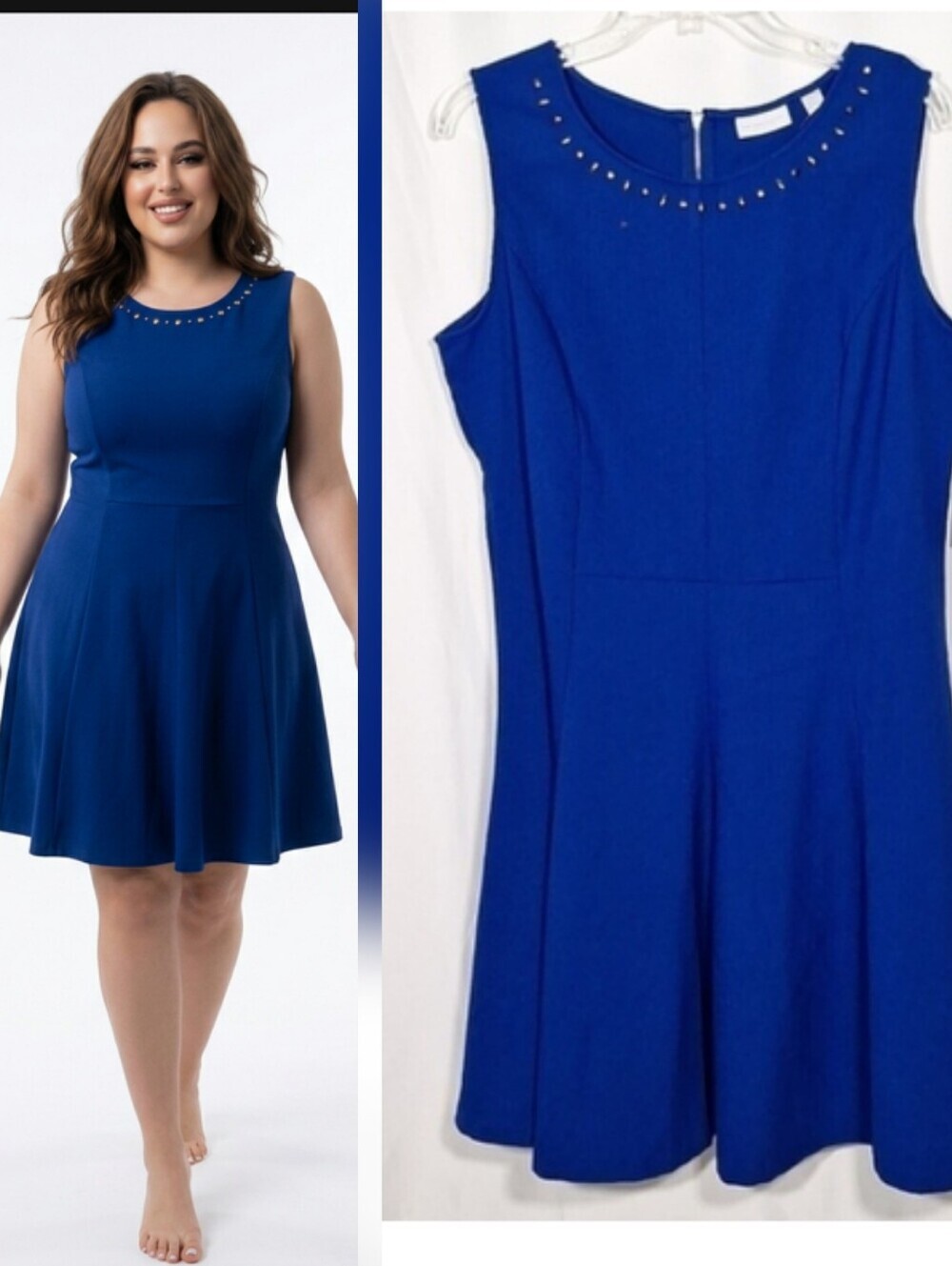 ❤️‍🔥💙NY&C Fit  flare dress Add a touch of sophistication to your work wardrobe